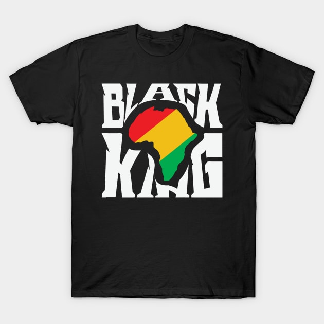 Black King, Black History Month, Black Lives Matter, African American History T-Shirt by UrbanLifeApparel